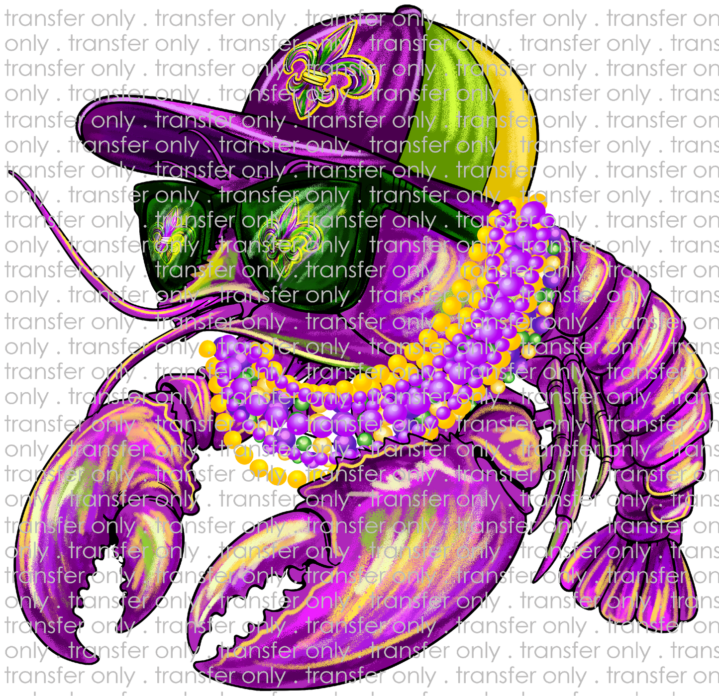 MG 138 Crawfish with Beads and Hat