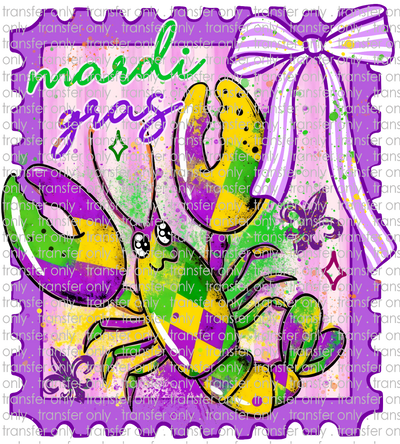 **HAPPY HOUR**MG 141 Mardi Gras Crawfish Stamp.png