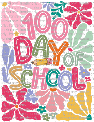 SCH 2038 100 Days of School Flowers