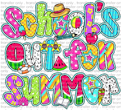 SCH 2063 Retro Schools Out For Summer
