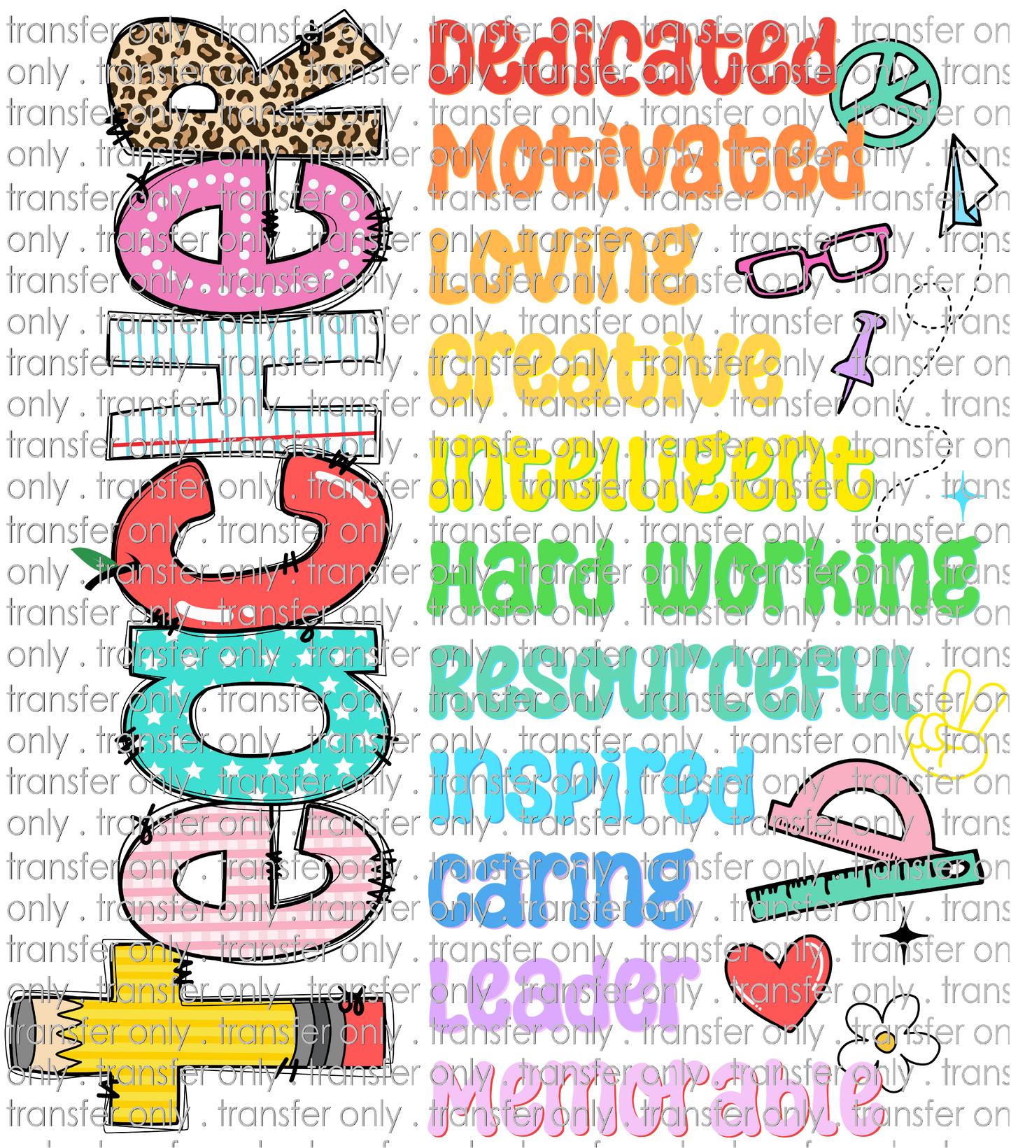SCH 2078 Teacher Dedicated Motivated Loving