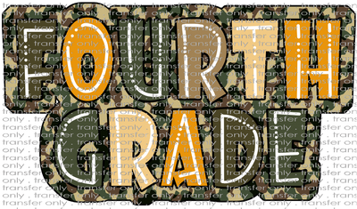 SCH 2100 Fourth Grade Camo
