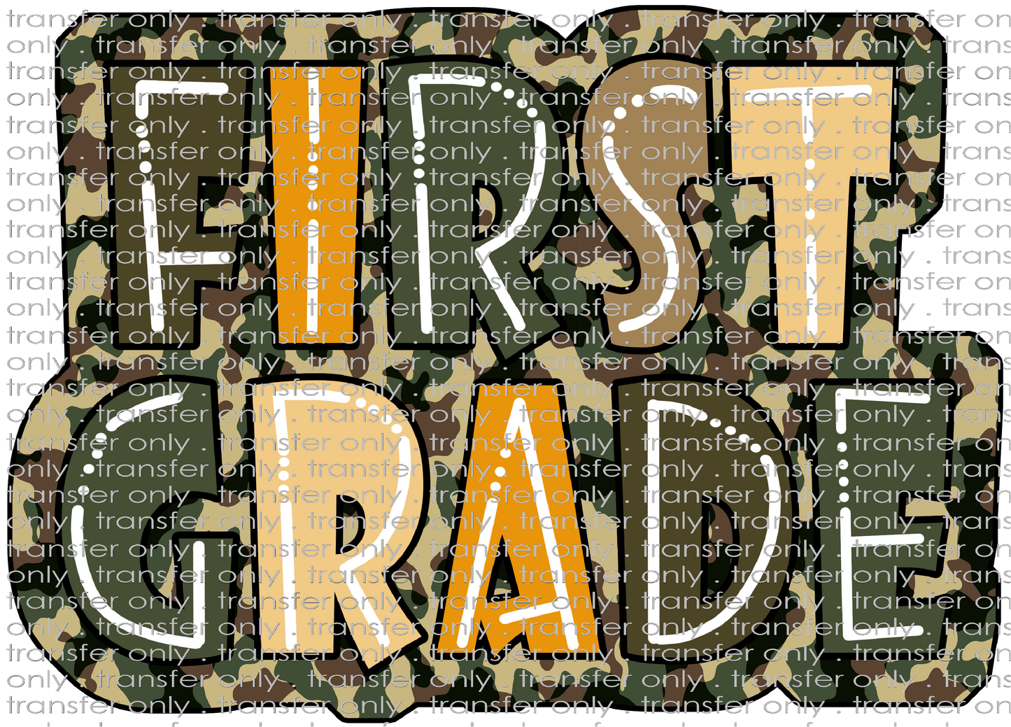 SCH 2103 First Grade Camo