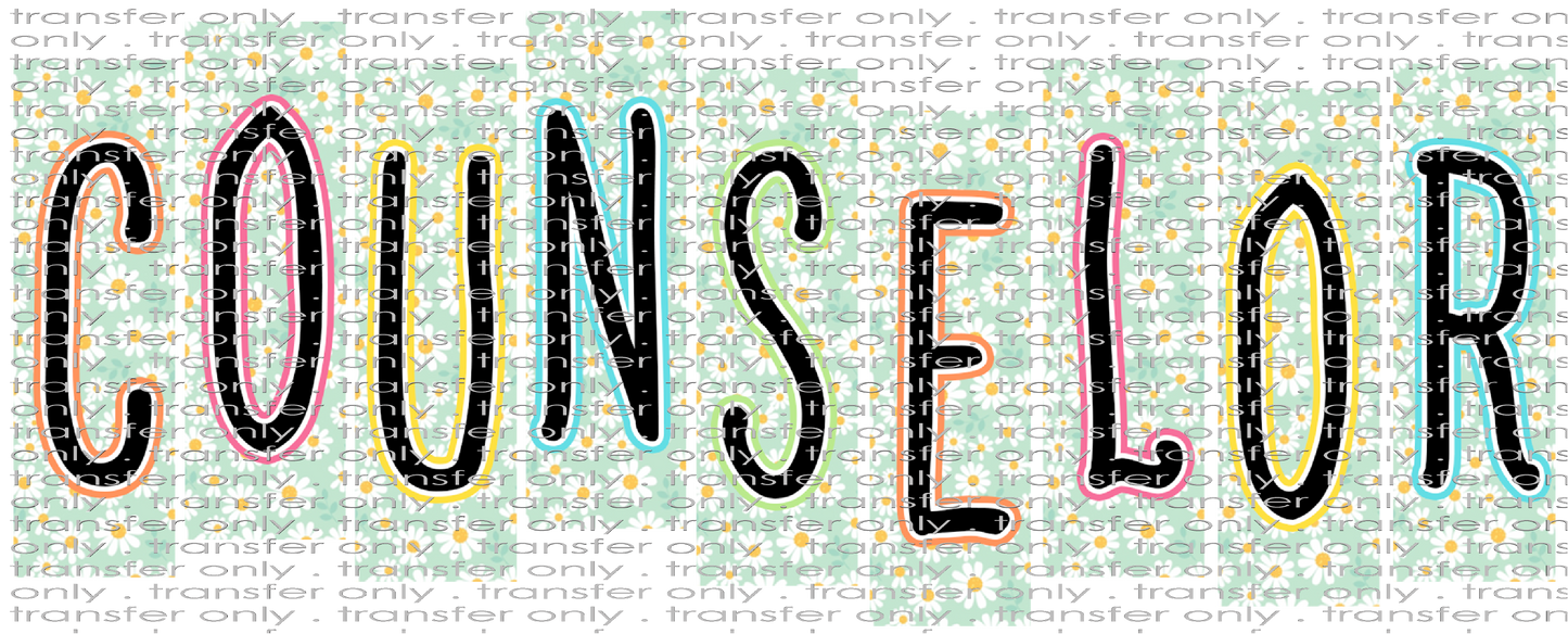 SCH 2104 Counselor Mint with Daisies