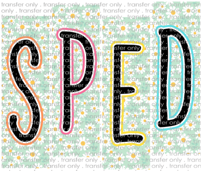 SCH 2105 SPED Mint with Daisies