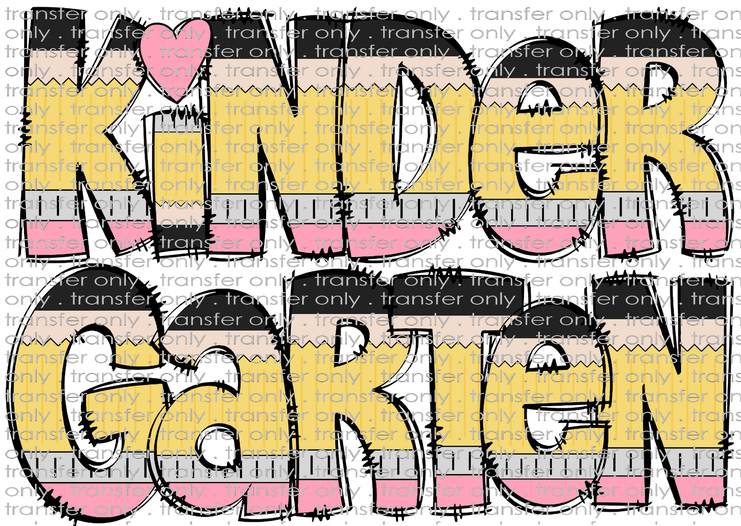 SCH 2110 Kindergarten Pencil Design