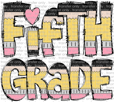 SCH 2111 Fifth Grade Pencil Design