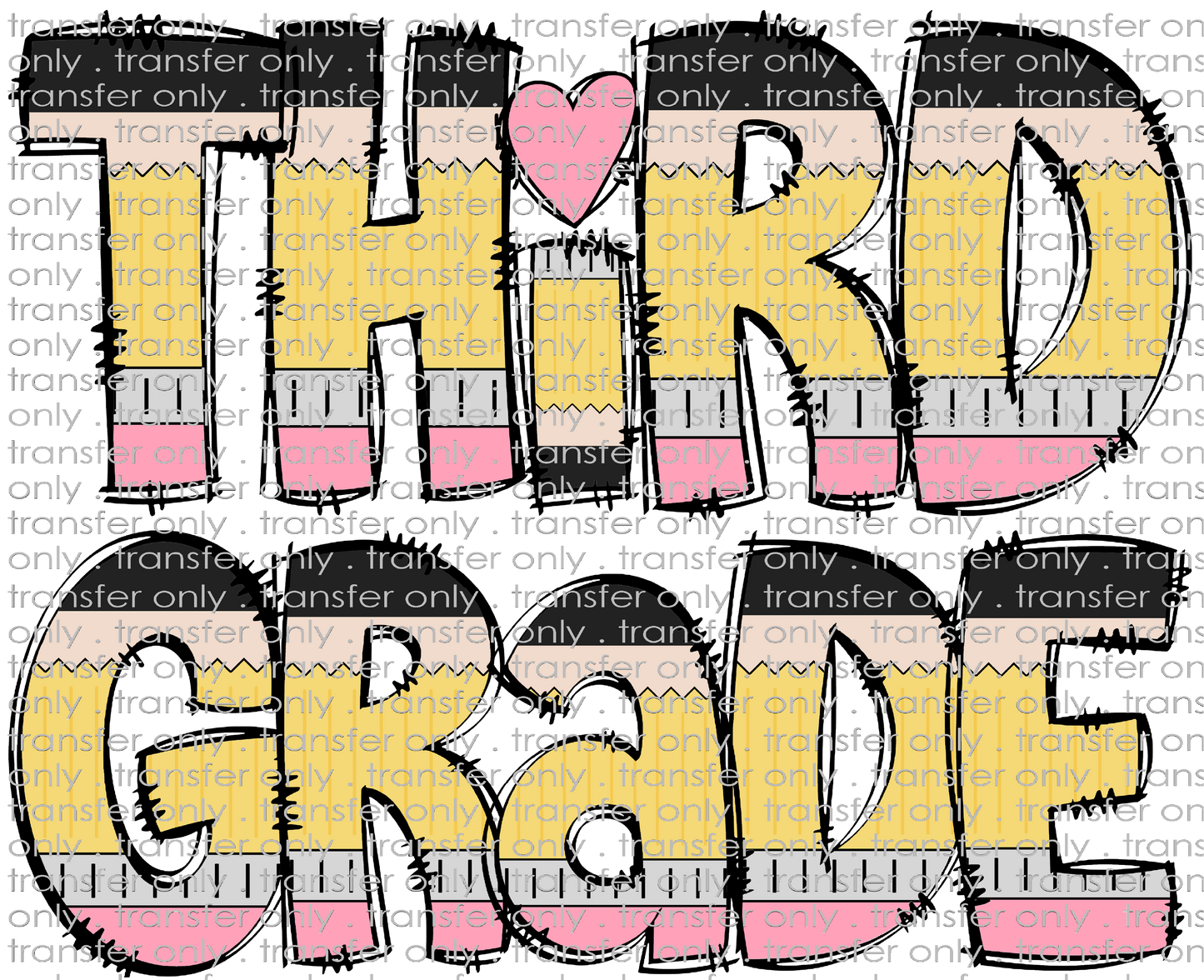 SCH 2113 Third Grade Pencil Design