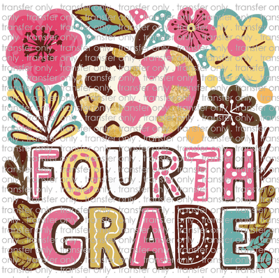SCH 2122 Fourth Grade with Flowers