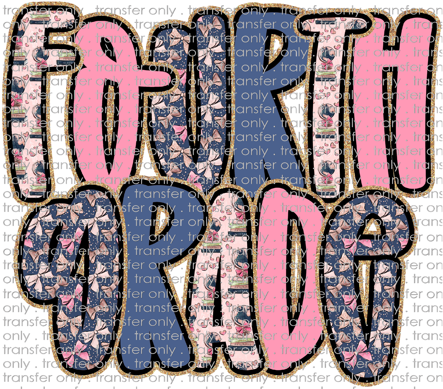 SCH 2136 Fourth Grade Blue and Pink