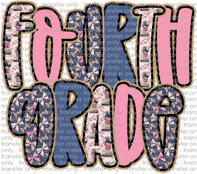 SCH 2136 Fourth Grade Blue and Pink