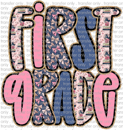 SCH 2137 First Grade Blue and Pink