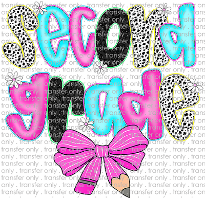 SCH 2156 Second Grade Pink Black & Blue