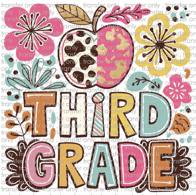 SCH 2165 Third Grade with Flowers