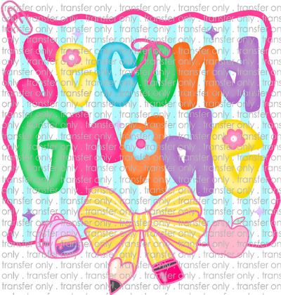 SCH 2172 Second Grade Bright Bow