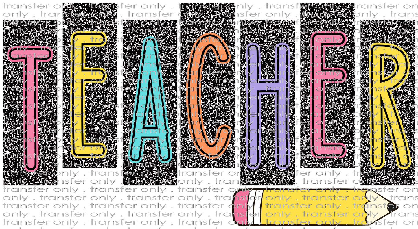 SCH 2181 Teacher Composition Notebook