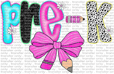 SCH 2188 Pre-K Pink Black & Blue