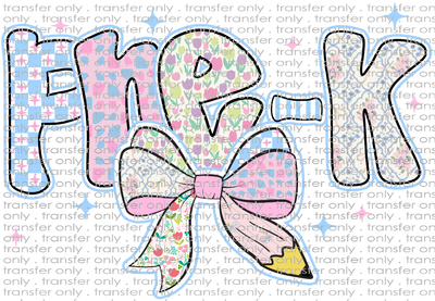 SCH 2191 Pre-K Patterns and Stars