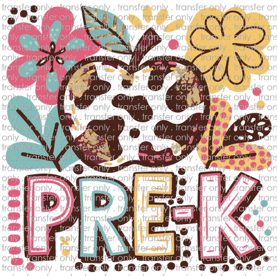 SCH 2193 Pre-K with Flowers