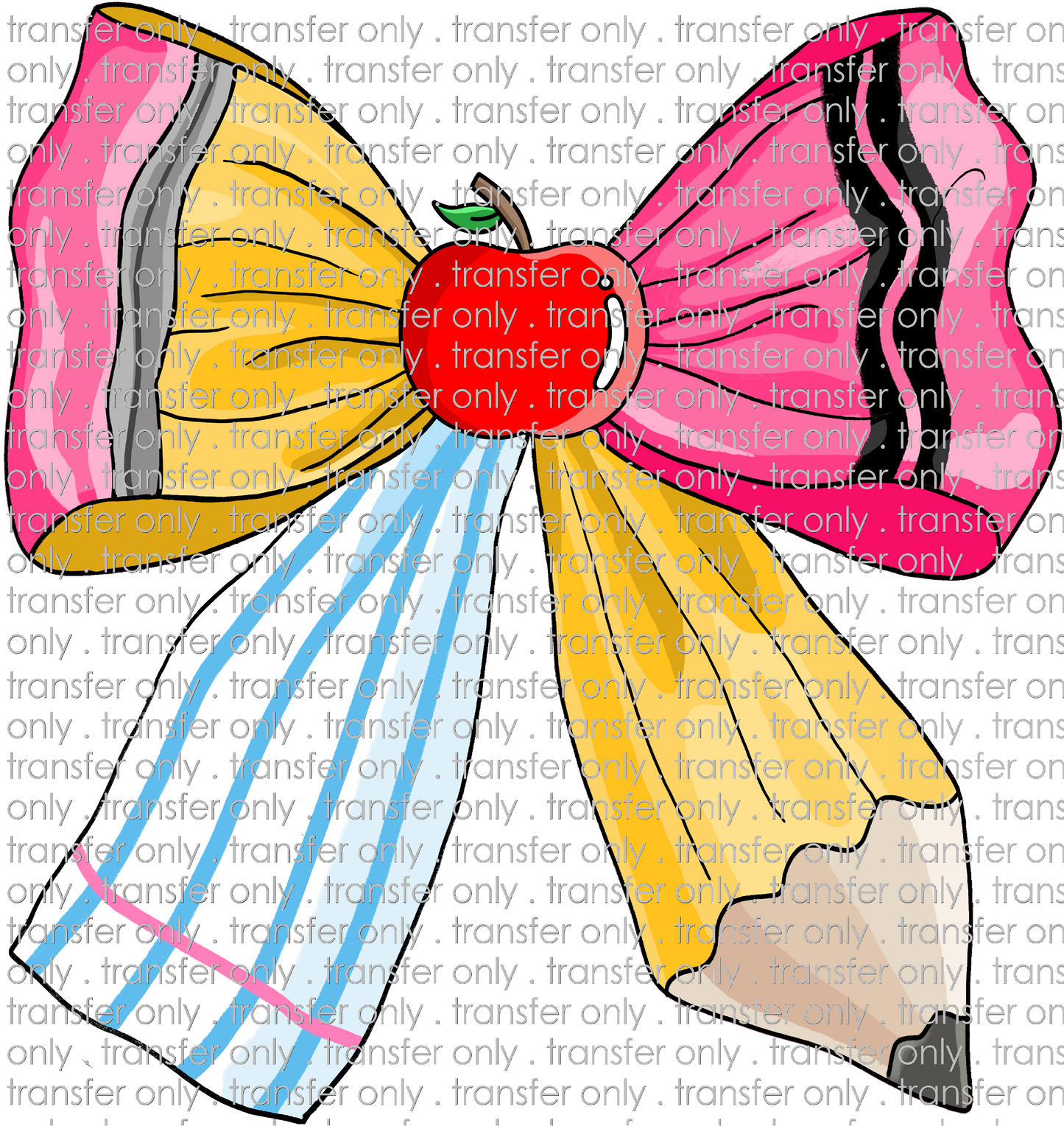 SCH 2195 Patchwork Classroom Bow