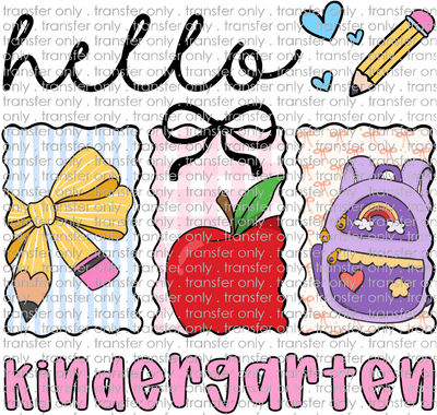 SCH 2205 Hello Kindergarten