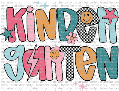 SCH 2210 Kindergarten Retro Stars and Flowers