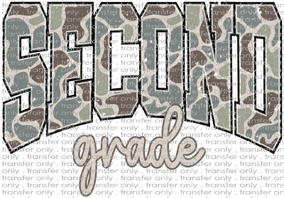 SCH 2212 Camo Second Grade