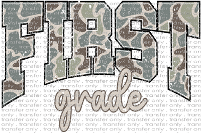 SCH 2214 Camo First Grade