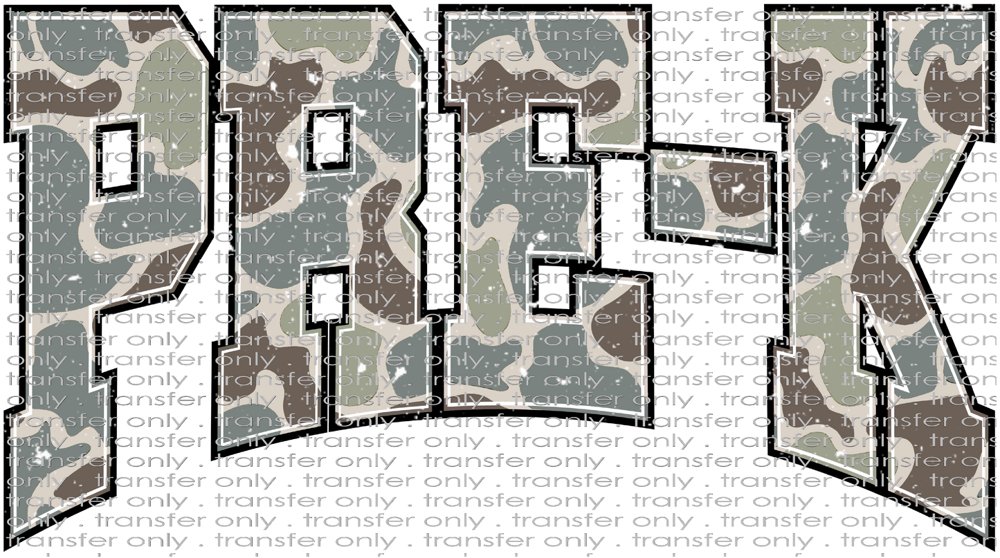 SCH 2215 Camo Pre-K