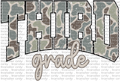 SCH 2216 Camo Third Grade