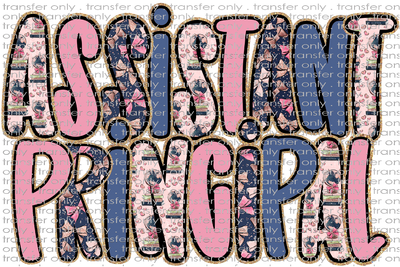 SCH 2236 Assistant Principal Blue and Pink