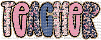 SCH 2237 Teacher Blue and Pink