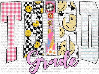 SCH 2256 Third Grade Printed Letters
