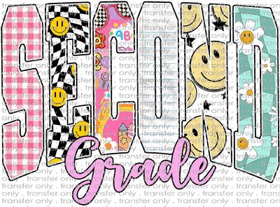 SCH 2257 Second Grade Printed Letters