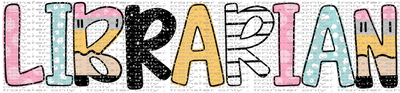 SCH 2275 Librarian School Supply Letters