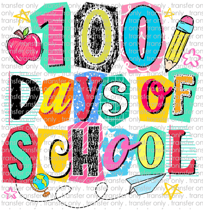 SCH 2297 100 Days of School Cut Out Letters