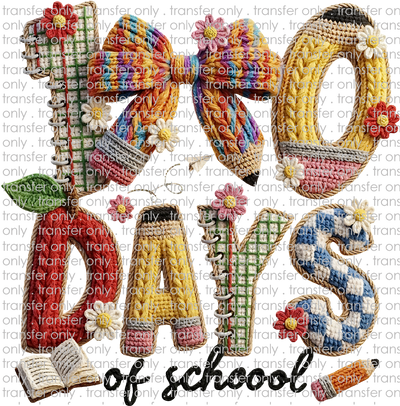 SCH 2299 100 Days of School Crochet