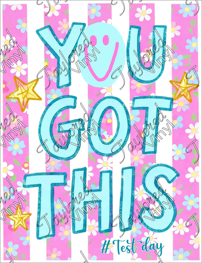 SCH 2318 You Got This Test Day