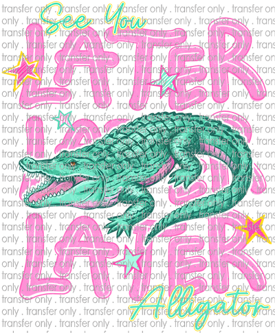 SCH 2328 See You Later Alligator