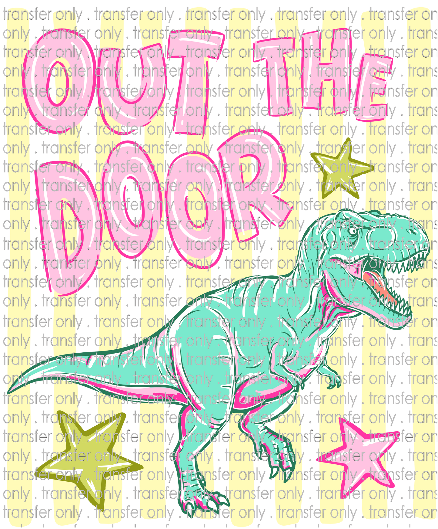 SCH 2332 Out The Door Dinosaur
