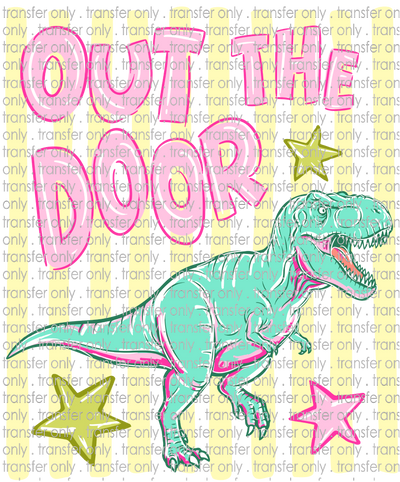 SCH 2332 Out The Door Dinosaur