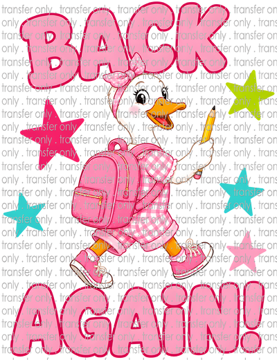 SCH 2335 Goose Back Again-Back