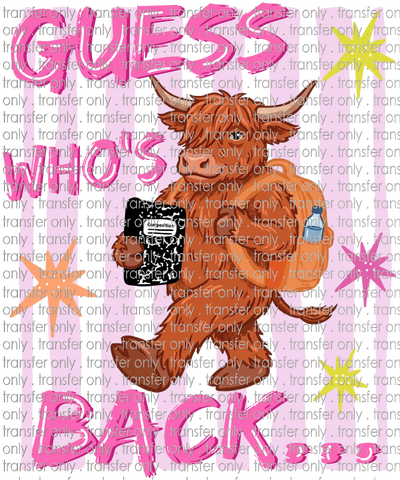 SCH 2338 Highland Cow Guess Whose Back-Front