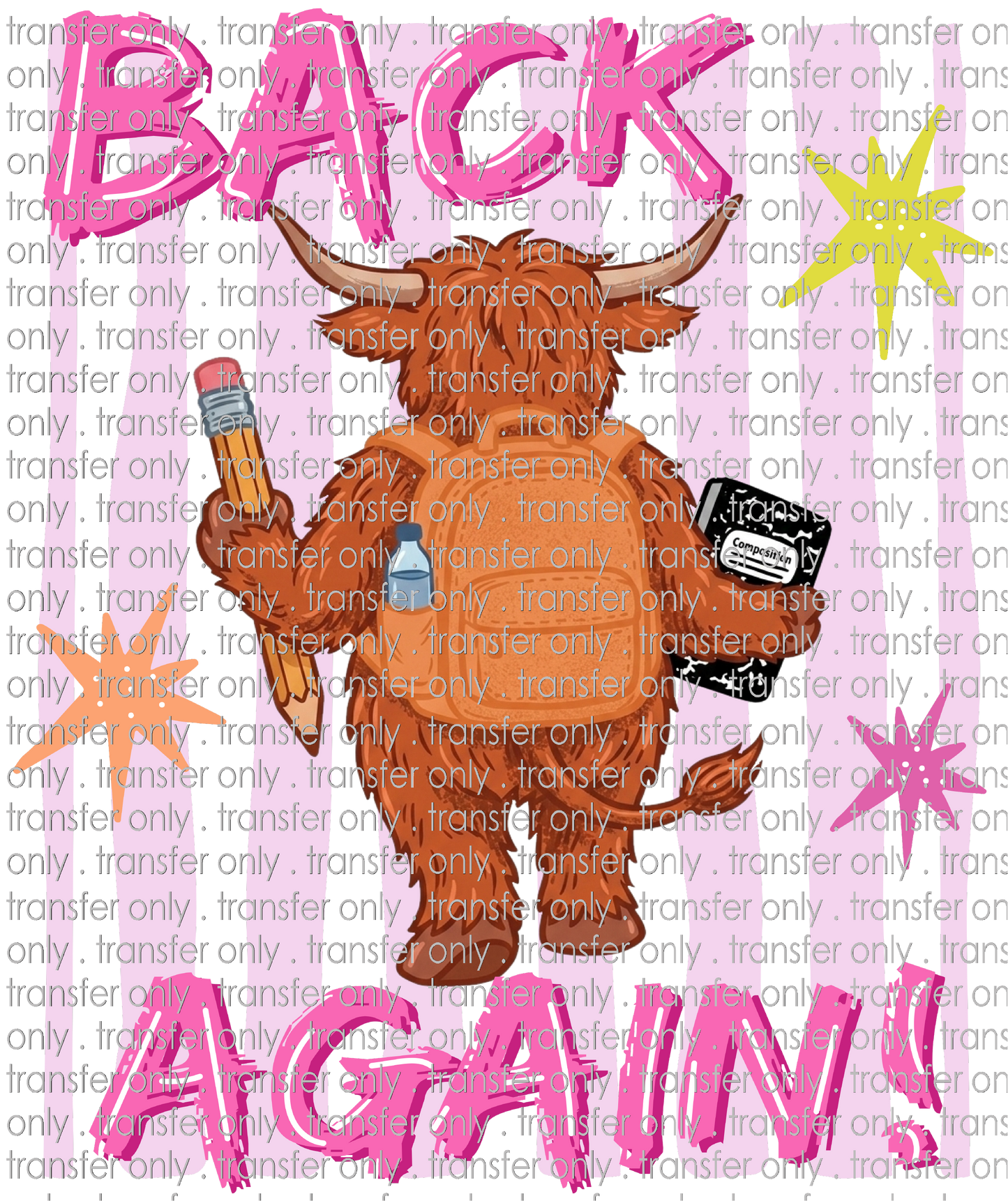 SCH 2339 Highland Cow Back Again-Back