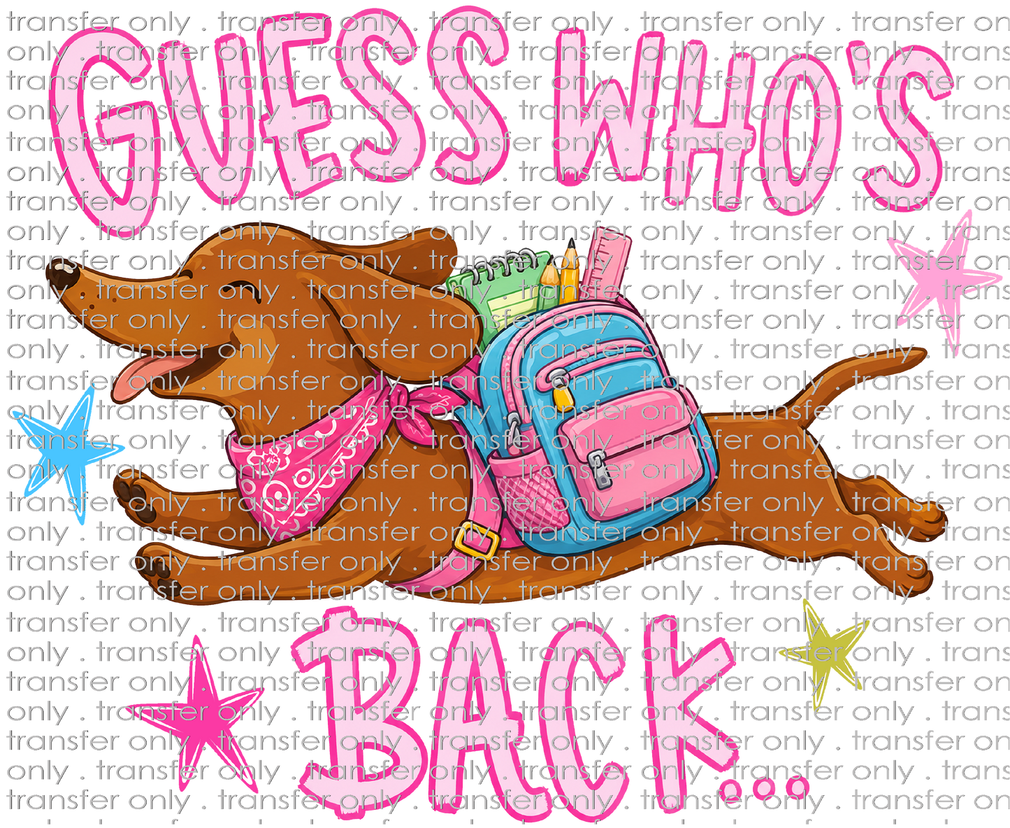 **HAPPY HOUR**SCH 2340 Dachshund Guess Whose Back-Front