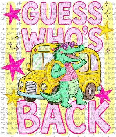 SCH 2342 Gator Guess Whose Back-Front
