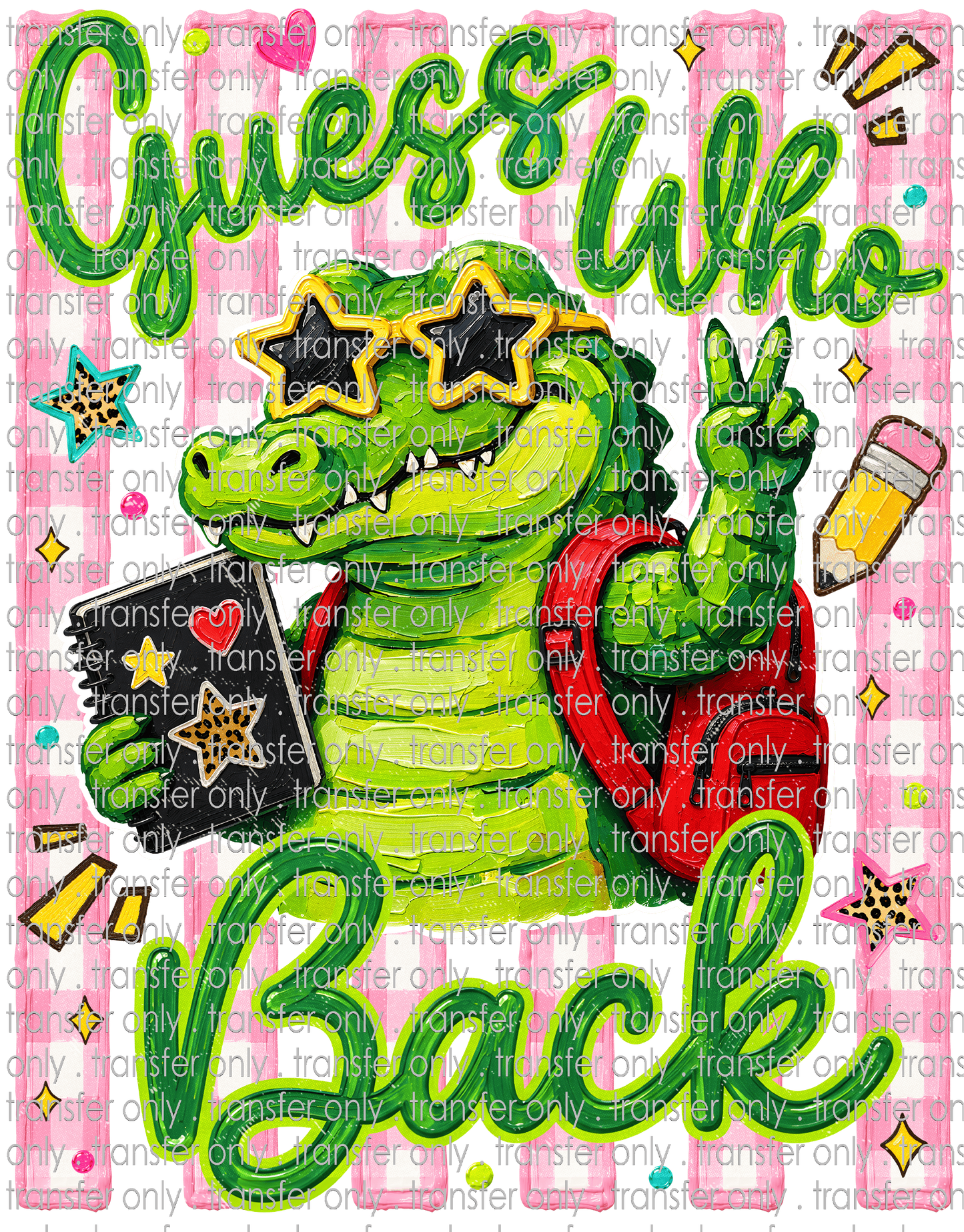 **HAPPY HOUR**SCH 2346 Cool Gator Guess Whose Back