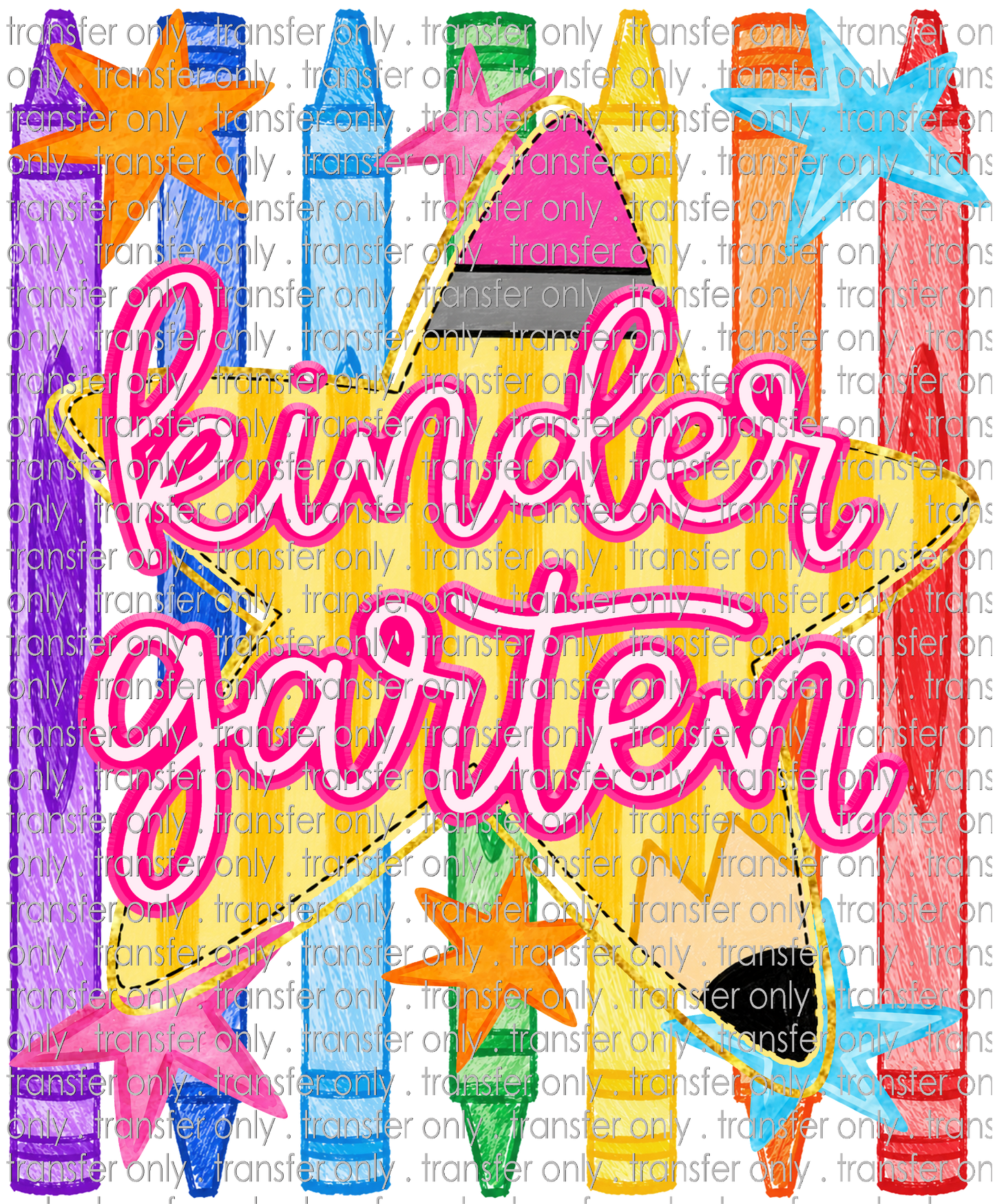 **HAPPY HOUR**SCH 2354 Kindergarten Crayons and Stars