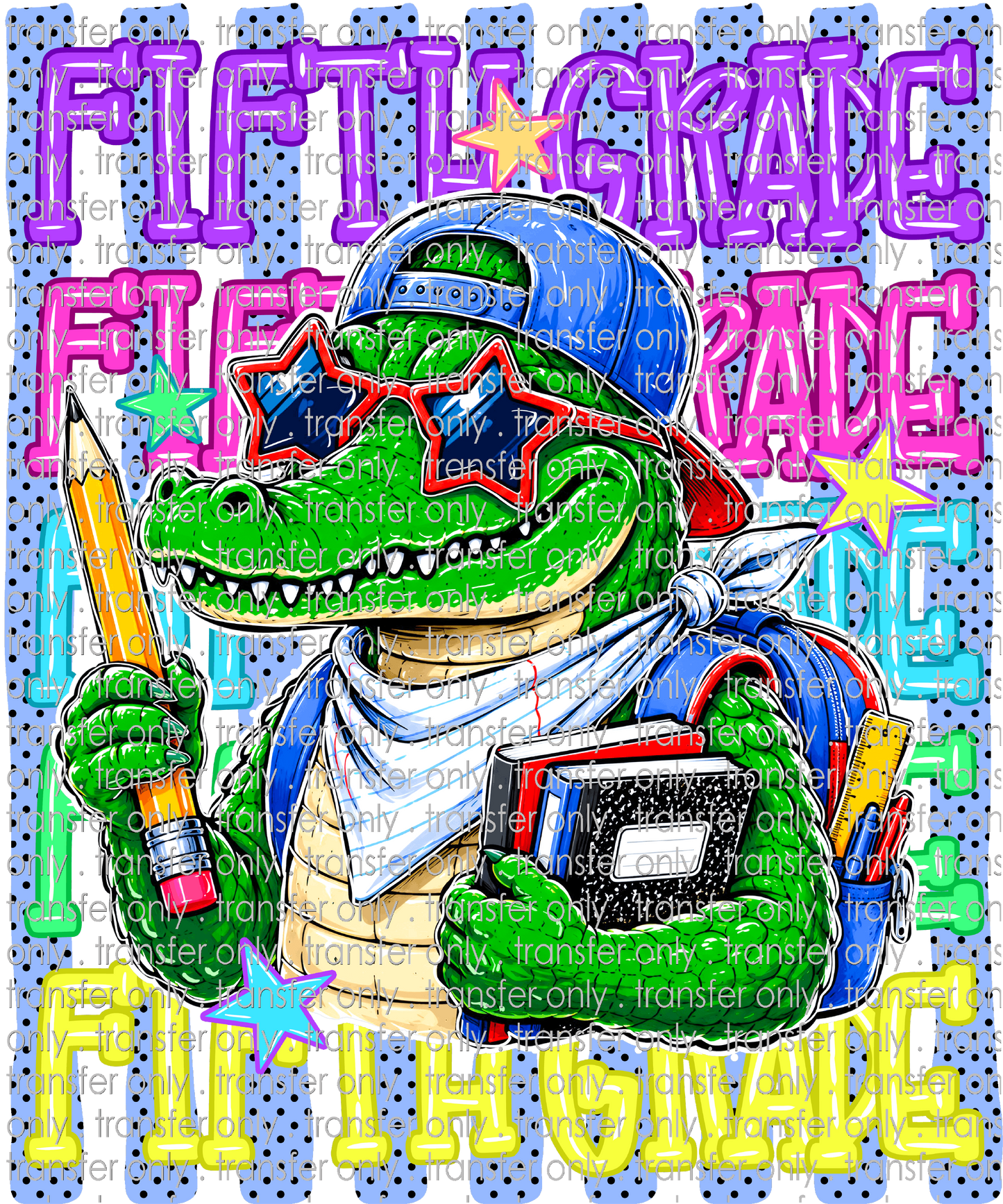 **HAPPY HOUR**SCH 2364 Gator with Fifth Grade Stack