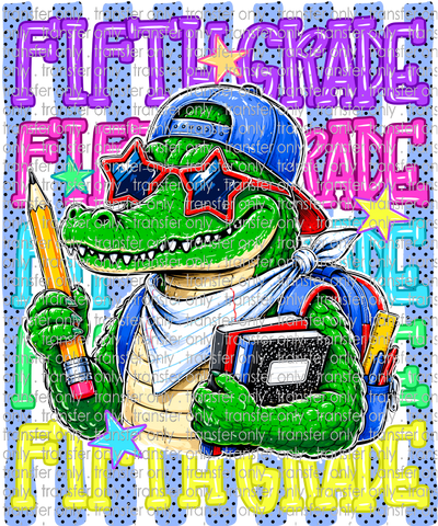 SCH 2364 Gator with Fifth Grade Stack